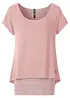 T-shirt 2 en 1, bonprix