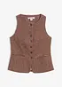 Gilet sans manches en laine majoritaire, bonprix