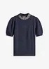 Pull avec application de strass, bonprix