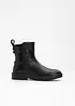 Boots en cuir, bonprix