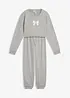 Ensemble d’intérieur en coton mélangé avec un sweat court, bonprix
