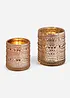 Lot de 2 photophores, bonprix