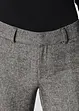 Pantalon à jambes larges, taille courte, bonprix