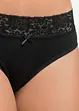 Lot de 5 slips à dentelle, bonprix