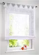 Store bateau transparent avec imprimé et polyester, bonprix