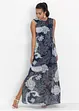 Robe longue en crêpe, bonprix