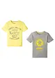 Lot de 2 T-shirts garçon en coton, bonprix