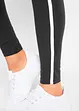 Legging de sport avec rayures contrastantes, longueur cheville, bonprix