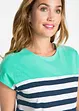 T-shirt en coton flammé, bonprix