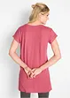 T-shirt long et boxy à manches courtes, bonprix