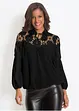 Blouse avec col, bonprix