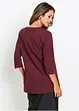 T-shirt long 100% coton, bonprix