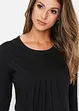 T-shirt long 100% coton, bonprix
