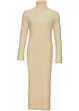 Robe en maille à col roulé, bonprix