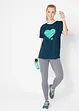 Lot de 2 T-shirts longs, bonprix