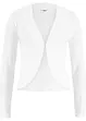 Gilet court en maille de viscose mélangée, bonprix