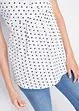 Lot de 2 tops de grossesse/d’allaitement, bonprix