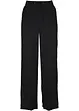 Pantalon palazzo imprimé en viscose, bonprix