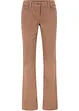 Pantalon en velours côtelé extensible, Bootcut, bonprix