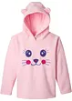 T-shirt polaire à capuche fille, bpc bonprix collection