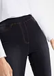 Jegging taille haute en matière thermique légèrement élastique, taille confortable, bonprix