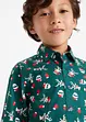 Chemise garçon manches longues avec motifs de Noël, Slim Fit, bpc bonprix collection