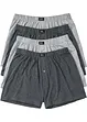 Lot de 4 caleçons amples en jersey, bonprix