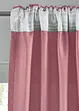 Lot de 2 rideaux en microfibre facile d’entretien, bonprix