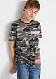 Lot de 2 T-shirts en coton, bonprix