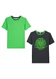 Lot de 2 T-shirts, bonprix