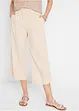 Jupe-culotte en lin, longueur mollet, bonprix