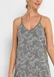 Chemise de nuit à bretelles spaghetti, bonprix