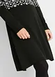 Robe en maille à motif norvégien, bonprix