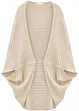 Poncho en fine maille, bonprix