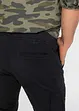 Pantalon droit stretch taille élastiquée et poches cargo, Slim Fit, bonprix