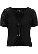 Boléro court en crochet, bonprix