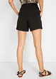 Short en jersey de viscose mélangée avec taille élastiquée et dentelle, bonprix