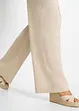 Pantalon palazzo en lin mélangé, bonprix