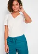 Bermuda coton à empiècement taille confortable, bonprix