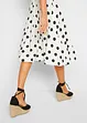 Robe en jersey à pois, bonprix