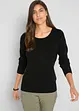 Pull en fine maille basique, bonprix