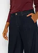 Jean large taille haute élastiquée, bonprix