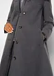 Manteau trapèze en imitation laine avec large col montant, bonprix