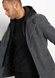 Veste d'extérieur, aspect laine, avec empiècement sweat amovible, bonprix