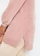 Pull long en maille chenille, bonprix