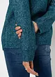 Pull oversize à boutons, bonprix