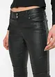 Pantalon avec détails biker, bonprix