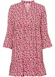 Robe courte à volants en viscose, bonprix