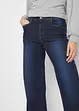 Jean large Mid Waist, stretch, bonprix