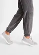 Pantalon de jogging en polaire avec bordures, bonprix